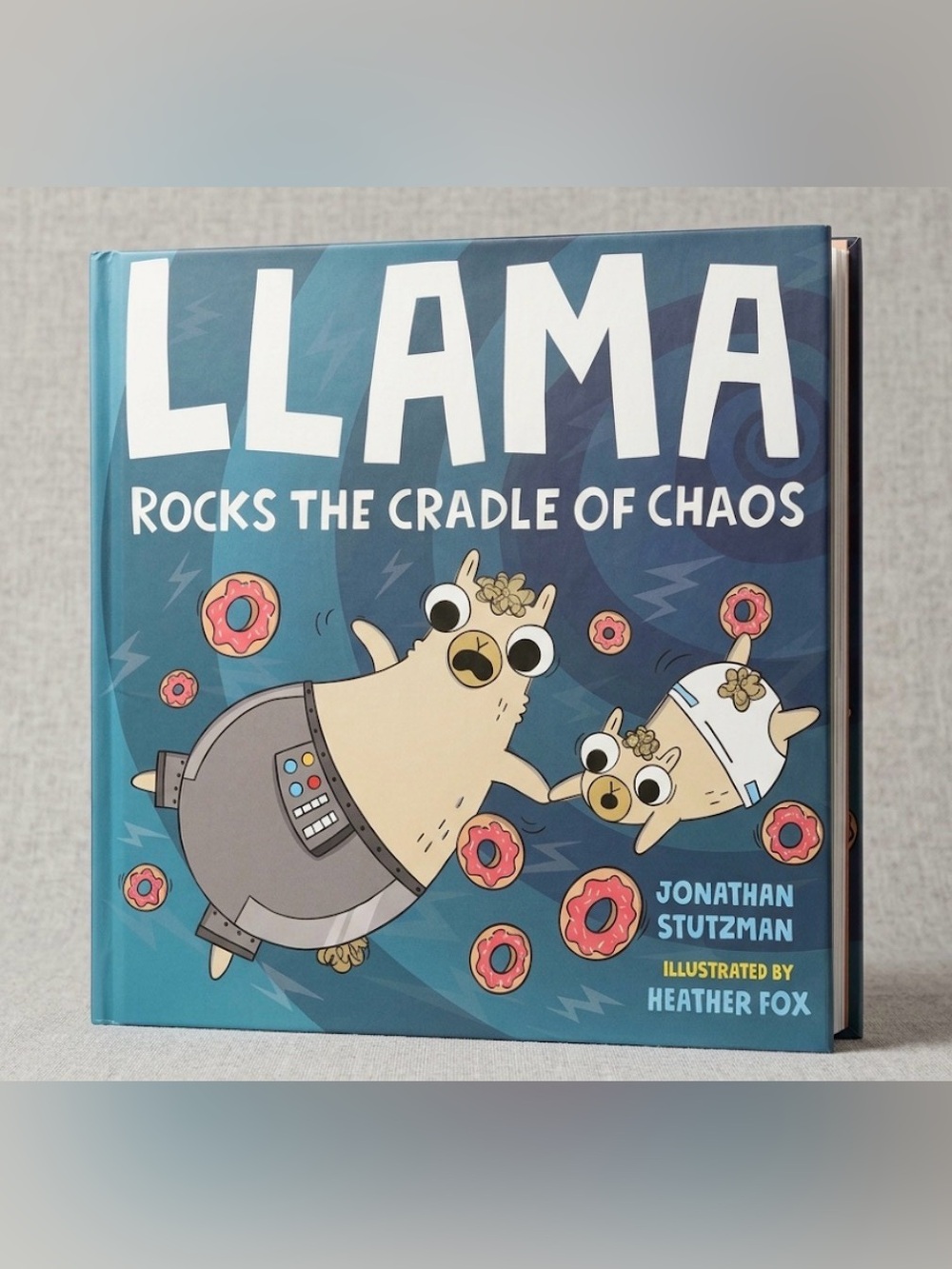 Llama Rocks The Cradle of Chaos Hardcover Book